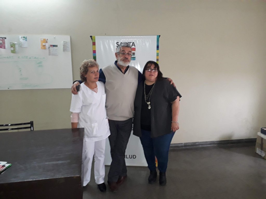 Visita Dr. Befani Vacunatorio